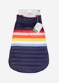 Joules Blue Rainbow Snug Dog Coat