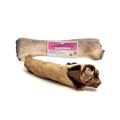 JR Pet Products Rolled Beef Skin with Dewclaw & Hair for Dogs