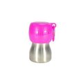KONG H2O Stainless Steel Dog Bottle Pink
