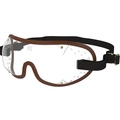 Kroop's Triple Slot Goggle Clear Brown