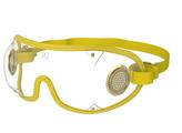 Kroop's Triple Slot Goggle Clear Yellow