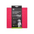 LickiMat Classic Soother Mat for Dogs Pink