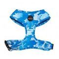 Long Paws Funk The Dog Harness Blue Camo