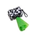 Long Paws Funk The Dog Poo Bag Pouch Cow Print