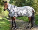 Mackey Equisential Fly Rug Silver/Navy