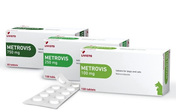 Metrovis tablets for dogs and cats
