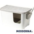 Moderna Casetta Camelia White Litter Box for Cats