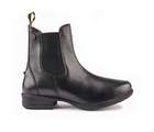 Moretta Lucilla Childrens Leather Jodhpur Boots Black