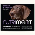 Nutriment Salmon & Turkey Formula Raw Dog Food Trays