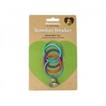 Boredom Breaker Olympic Rings With Bell Bird Toy