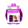 Outward Hound Fun Feeder Flower Purple for Dogs