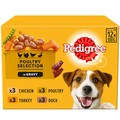 Pedigree Poultry Selection Pouches in Gravy for Dogs