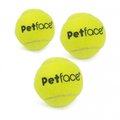 Petface 3 Pack Tennis Balls for Dogs