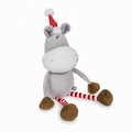 Petface Christmas Cuddle Donkey Dog Toy