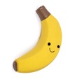 Petface Foodie Faces Latex Banana Dog Toy