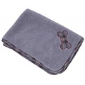 Petface Grey Tweed Comforter Dog Blanket