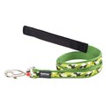 Red Dingo Camouflage Green Dog Lead