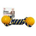 Rope 'n' Ruba Squeakyball for Dogs