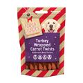 Rosewood Cupid & Comet Turkey Wrapped Carrot Twists Dog Treats
