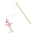 Rosewood Eco Friendly Flamingo Teaser Cat Toy