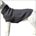 Rosewood Grey Knit/fur Dog Jumper
