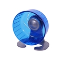 Rosewood Pico Exercise Wheel With Stand Blue