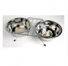 Rosewood Stainless Steel Wire Double Diner Bowl