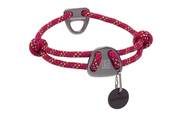 Ruffwear Knot-a-Collar Rope Dog Collar Hibiscus Pink