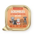 Scrumbles Grain Free Duck Wet Dog Food Trays