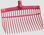 Shaving fork plastic pink without handle