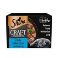 Sheba Craft Cat Pouches Fish Selection in Gravy