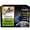 Sheba Natures Collection Mixed Selection in Gravy Cat Pouches