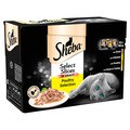 Sheba Select Slices Cat Pouches Poultry Collection in Gravy