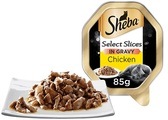 Sheba Tray Select Slices With Chicken In Gravy