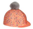 Shires Aubrion Hyde Park Hat Cover Orange Spot
