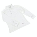 Shires Aubrion Long Sleeve Child Tie Shirt White