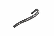 Shires Aviemore Large Diamante Browband Black/Clear