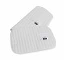 Shires Bandage Pads - Quilted White