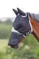 Shires Black Field Durable Fly Mask With Ears & Nose