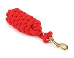 Shires Headcollar Lead Rope With Trigger Clip Red