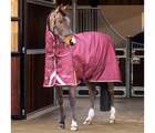Shires Highlander Plus 100 Combo Turnout Rug for Horses Maroon