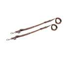Shires Nylon Web Side Reins for Horses Brown