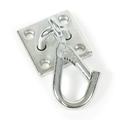 Shires Snap Hook On Wall Plate Metal