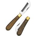 Sprenger Folding Thinning Knife with Wooden Handle
