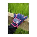 Stacy Children's Riding Gloves By Little Rider Navy & Pink