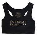 Supreme Products Active Show Ride Ladies Sports Bra Black/Gold