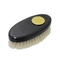 Supreme Products Pro Groom Goat Hair Body Brush for Horses Black/Gold