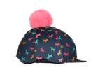 Tikaboo Kids Hat Cover Pink Horse