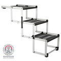 Trixie 3-Step Folding Steps Aluminium/TPR for Dogs