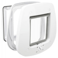 Trixie 4-Way Cat Flap Door for Glass White